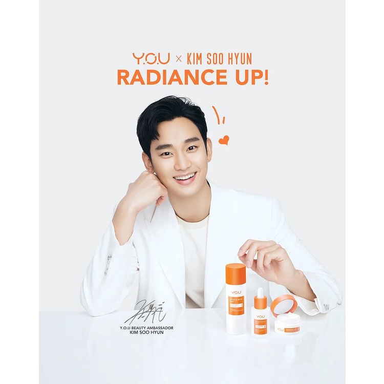 YOU RADIANCE UP - Antioxidant Serum | Pure Cica Essence | Moisturizing Cream ❤ jselectiv ❤ SKINCARE UNTUK MENGATASI KULIT KUSAM Y.O.U RADIANCE UP! Series - ORI✔️BPOM✔️COD✔️