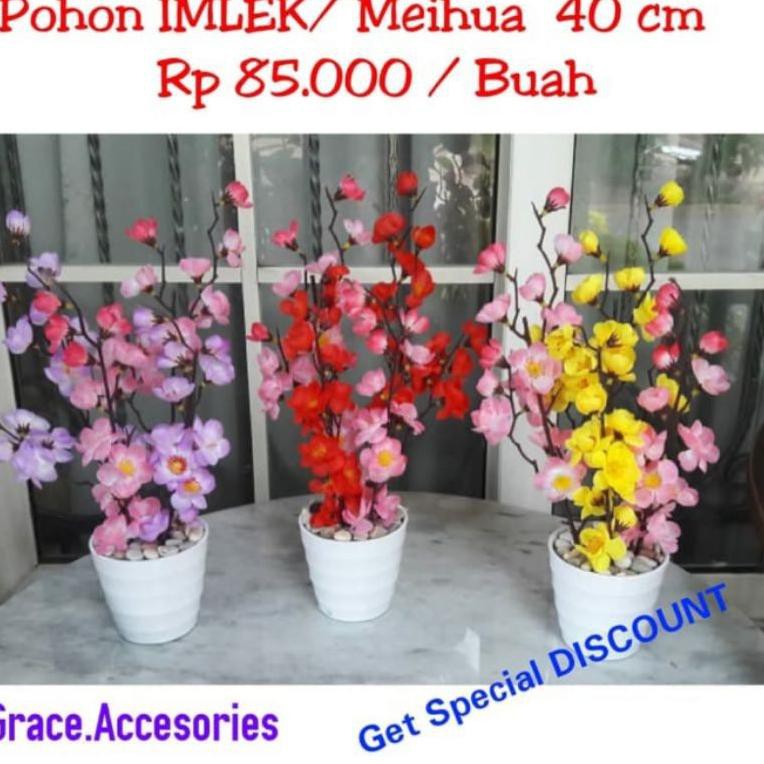 

>Pohon bunga imlek meihua angpao sakura Sed4ng Diskon,,<