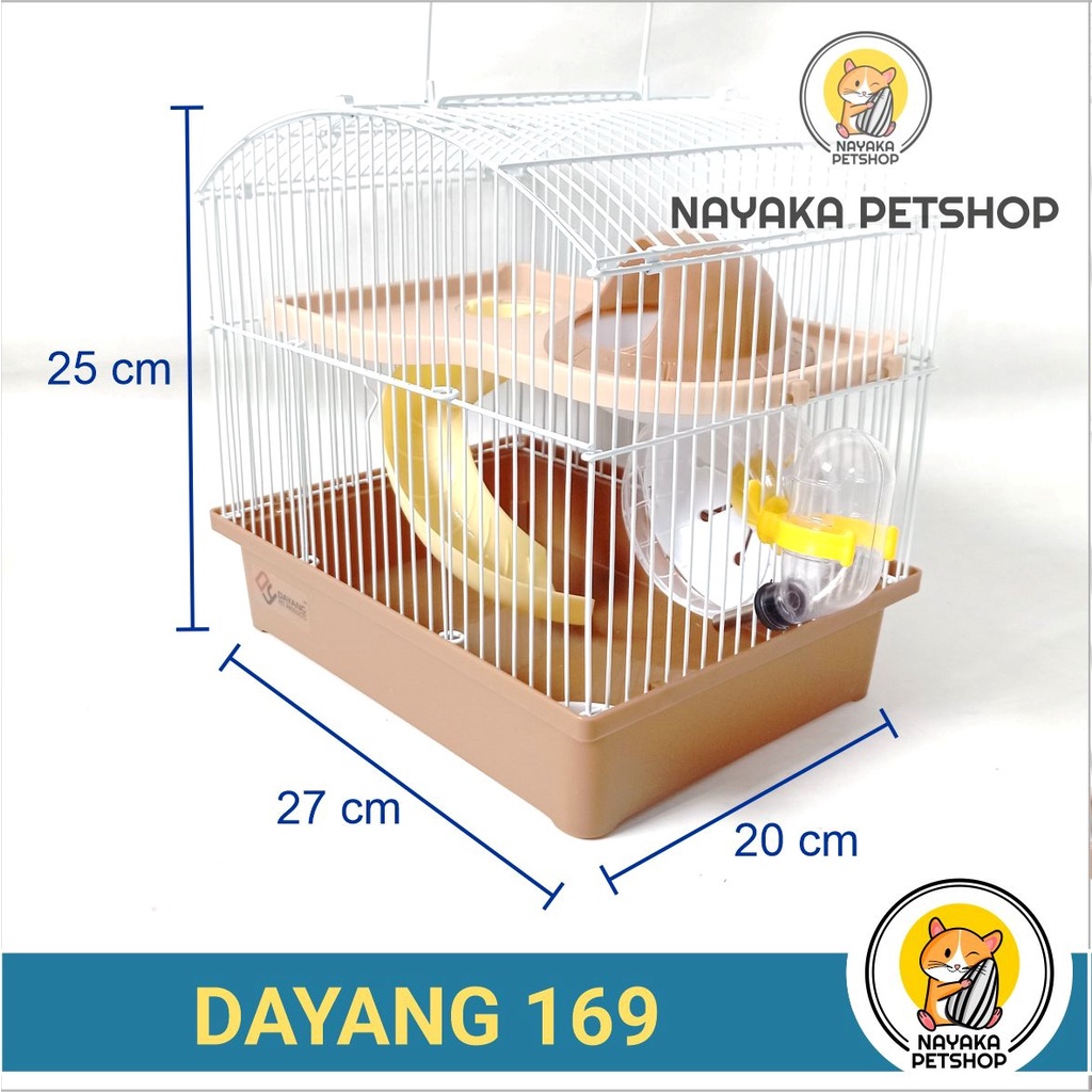 Dayang 169 Kandang Hamster Murah Tingkat 2 Lantai