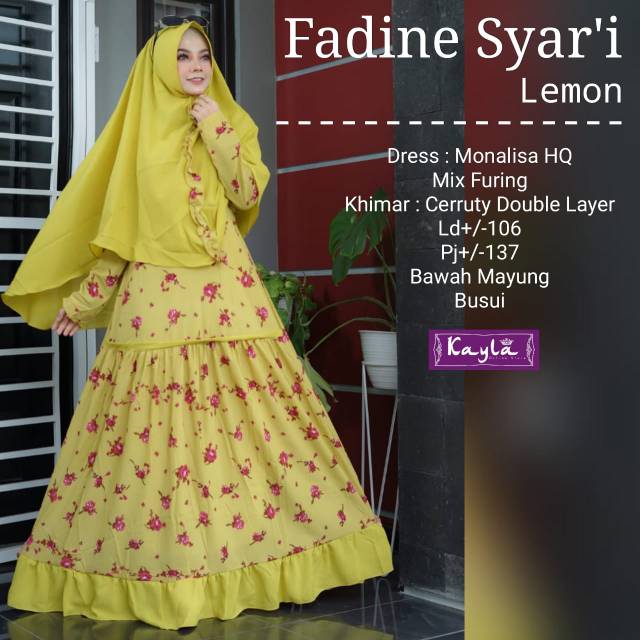 GAMIS FADINE SYARI KAYLA