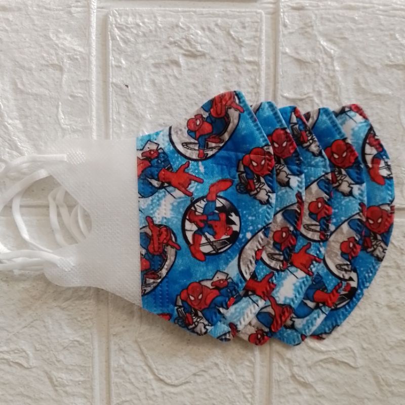 Masker anak ori emboss Dr. ITC - Superhero