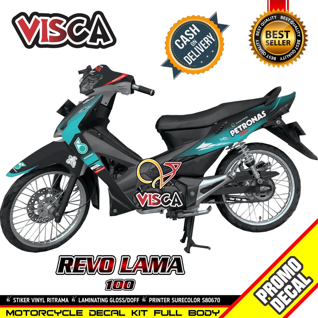 Decal Revo Lama Full Body Stiker Revo Lama 2007 Striping Revo Lama 2007 Variasi Petronas