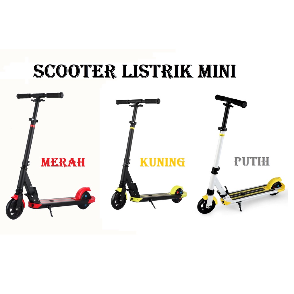 Scooter Listrik anak / Scooter Listrik Mini / Scooter Listrik Lipat