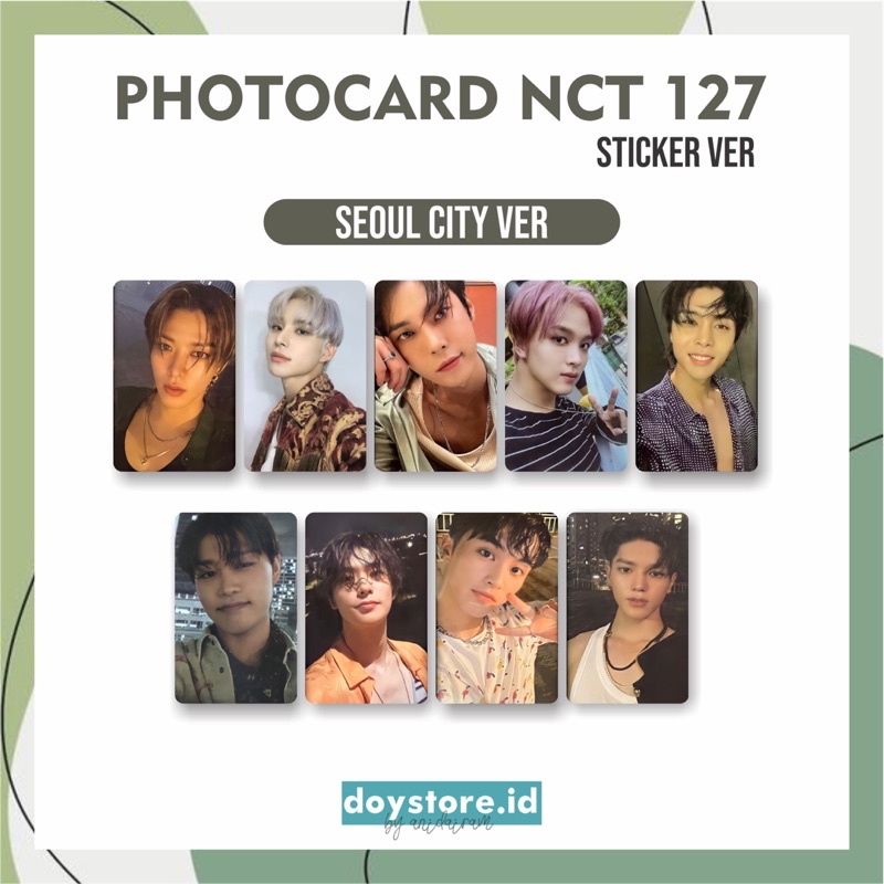 [BACA DESKRIPSI] Photocard NCT 127 Album STICKER unofficial