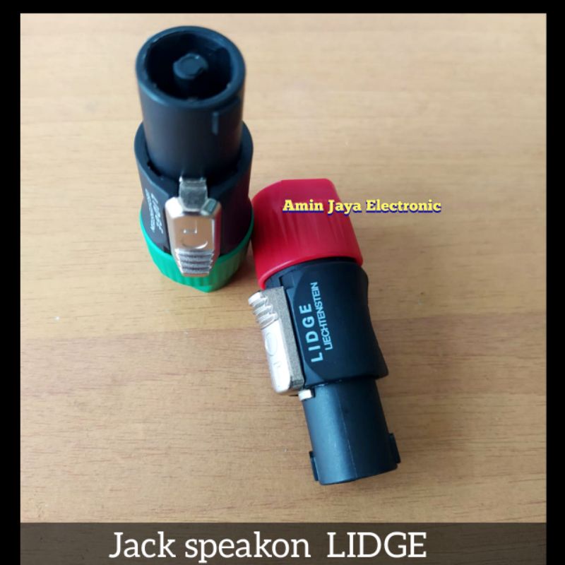 Jack speakon cable canector 4 pin