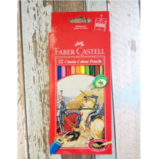 

Pensil Warna Faber Castell 12 Warna Classic Panjang