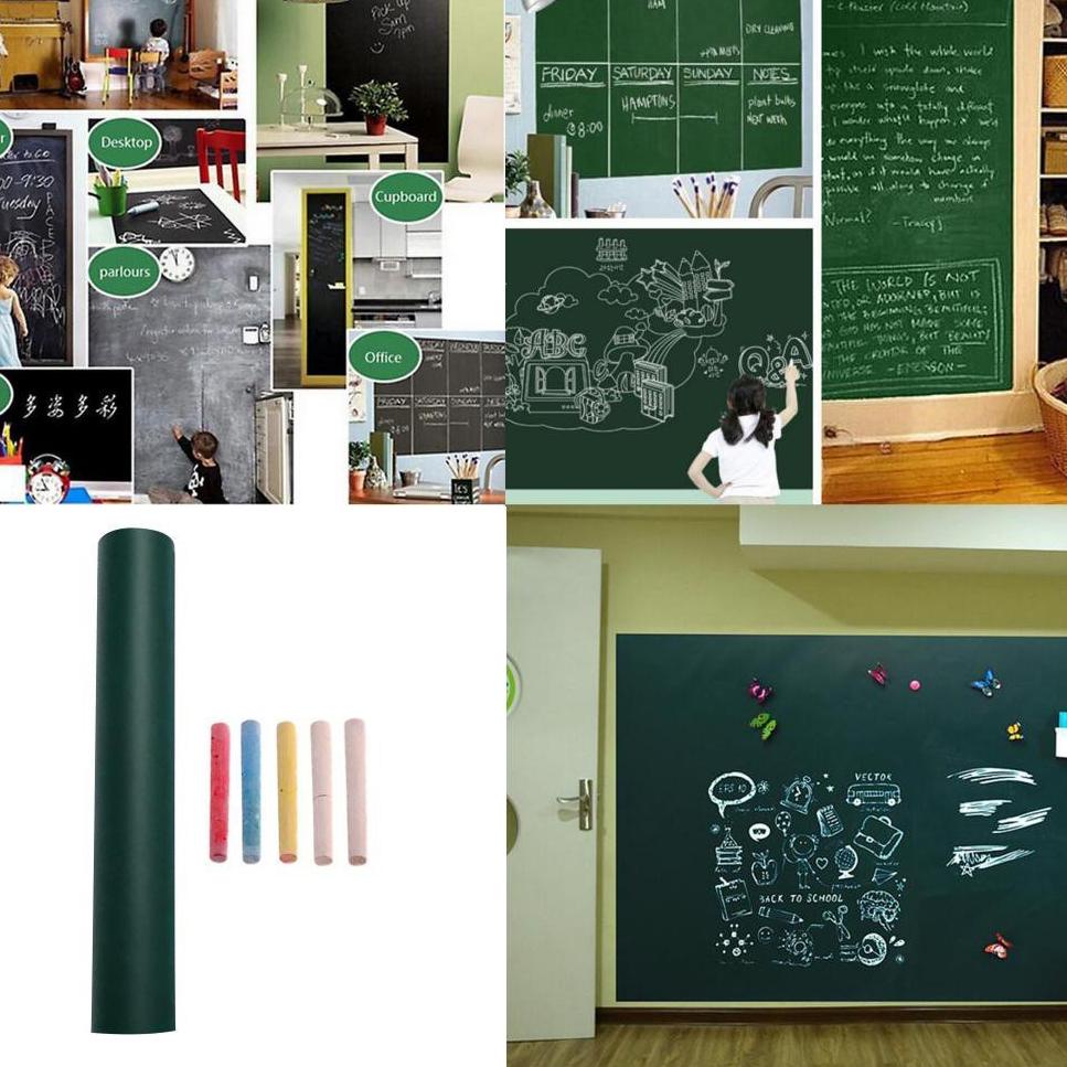 

Skuy Order Stiker Papan Tulis 60x200cm / Wallsticker Blackboard Whiteboard Yelo x86☽