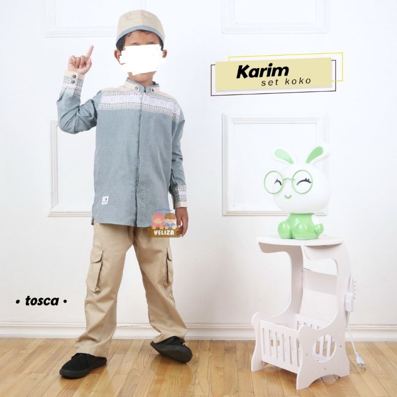 BAJU KOKO ANAK COUPLE/KARIM SET VELIZA