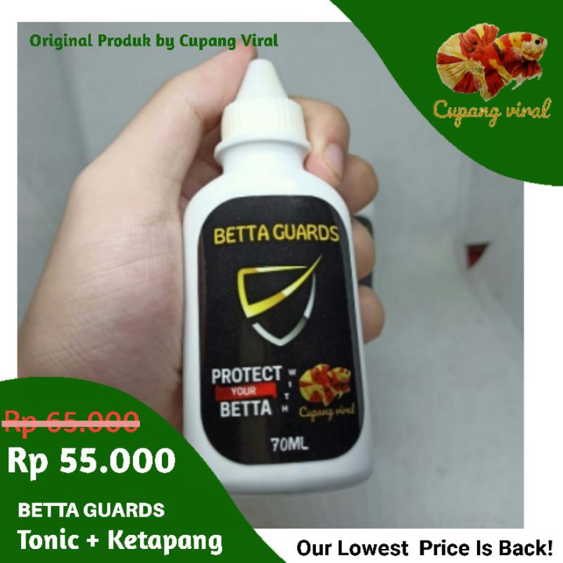 BETTA GUARDS - Tonic + Ketapang (70ML)