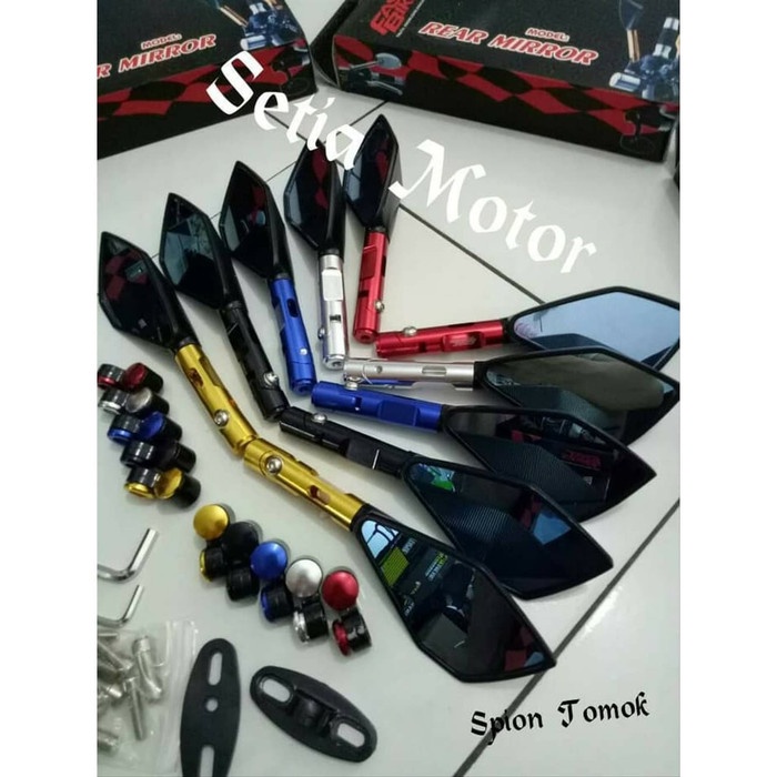 Spion Tomok Variasi Full CNC Nmax PCX Aerox Lexi Vario 125 150 - Kanjeng Raden Variasi