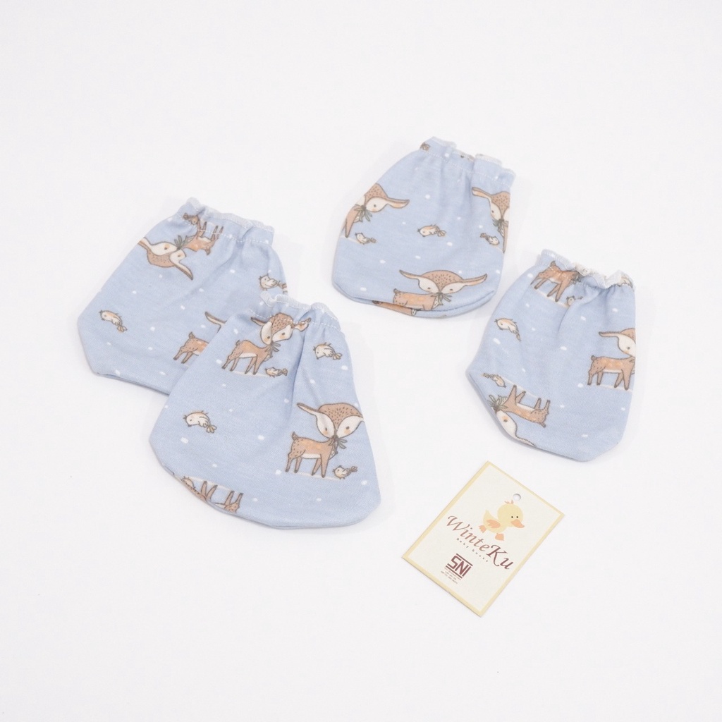 WINTEKU Mittens Set 1Pcs Animal- Sarung Tangan Kaki