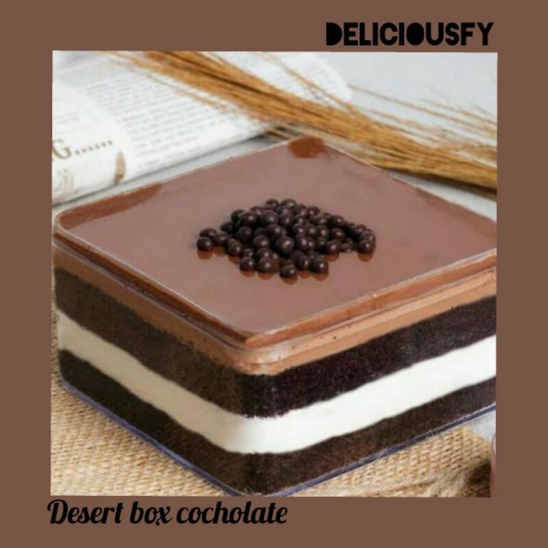 

Desert box varian rasa cocholate