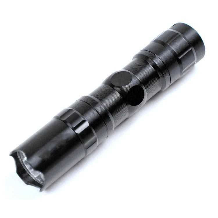 TaffLED Police Senter LED Flashlight Waterproof - 3W