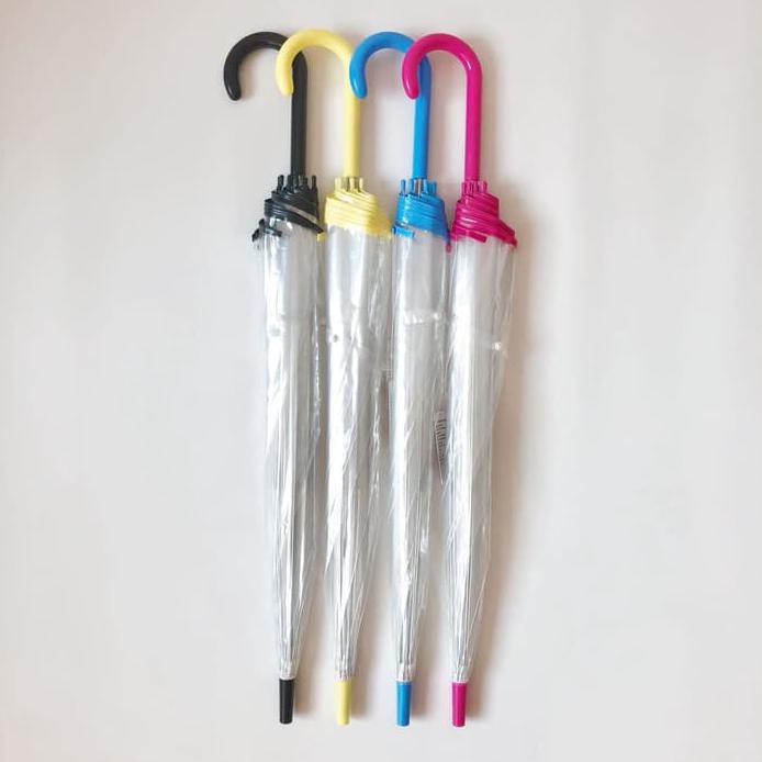 Payung Standard Transparan Mangkok