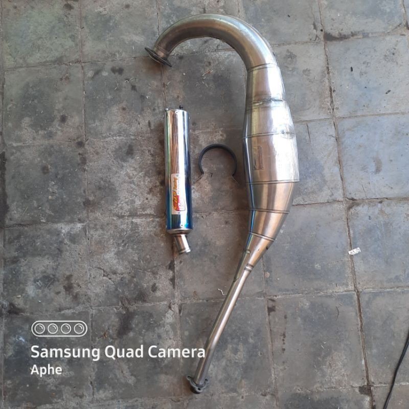 knalpot CLD c1 competition original ninja 150 r rr