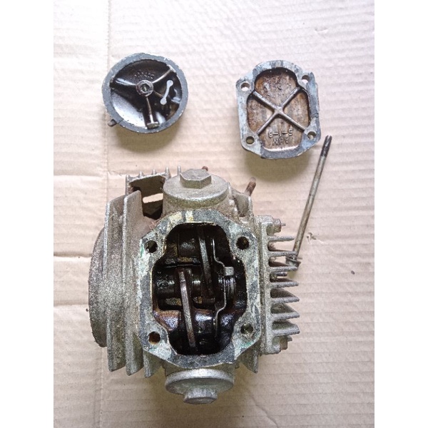 Head kop CYLINDER Head KOP supra x lama grand prima star original copotan motor normal siap pakai