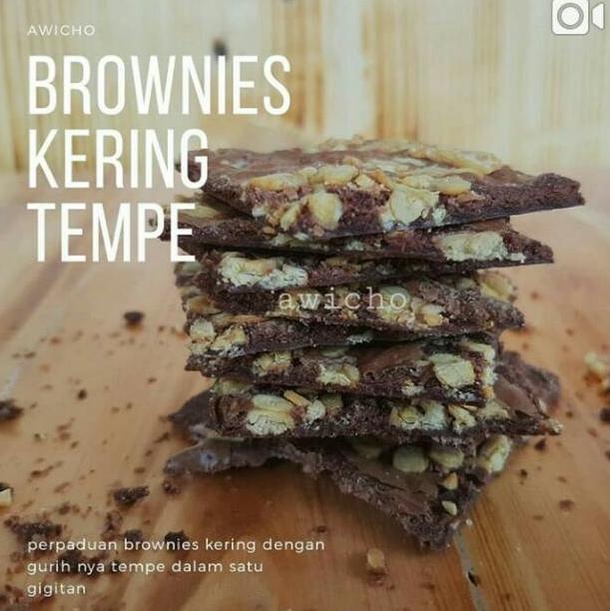 

➨ brownis kering tempe, oleh oleh ngawi, coklat tempe, keripik tempe, bronte, brownis tempe, ㅷ