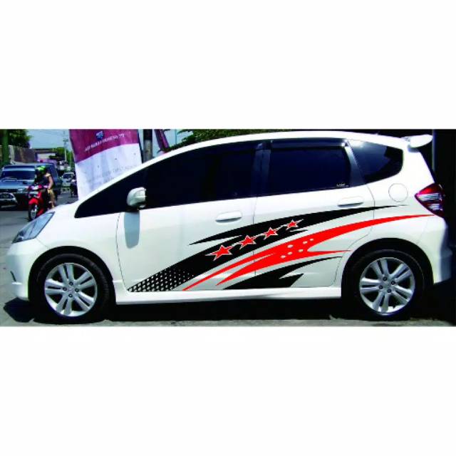 Stiker mobil jazz stiker mobil honda new jazz terbaru promo stiker mobil honda jazz