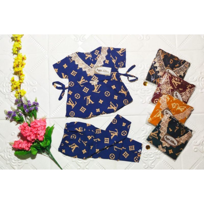 Setelan anak motif LV