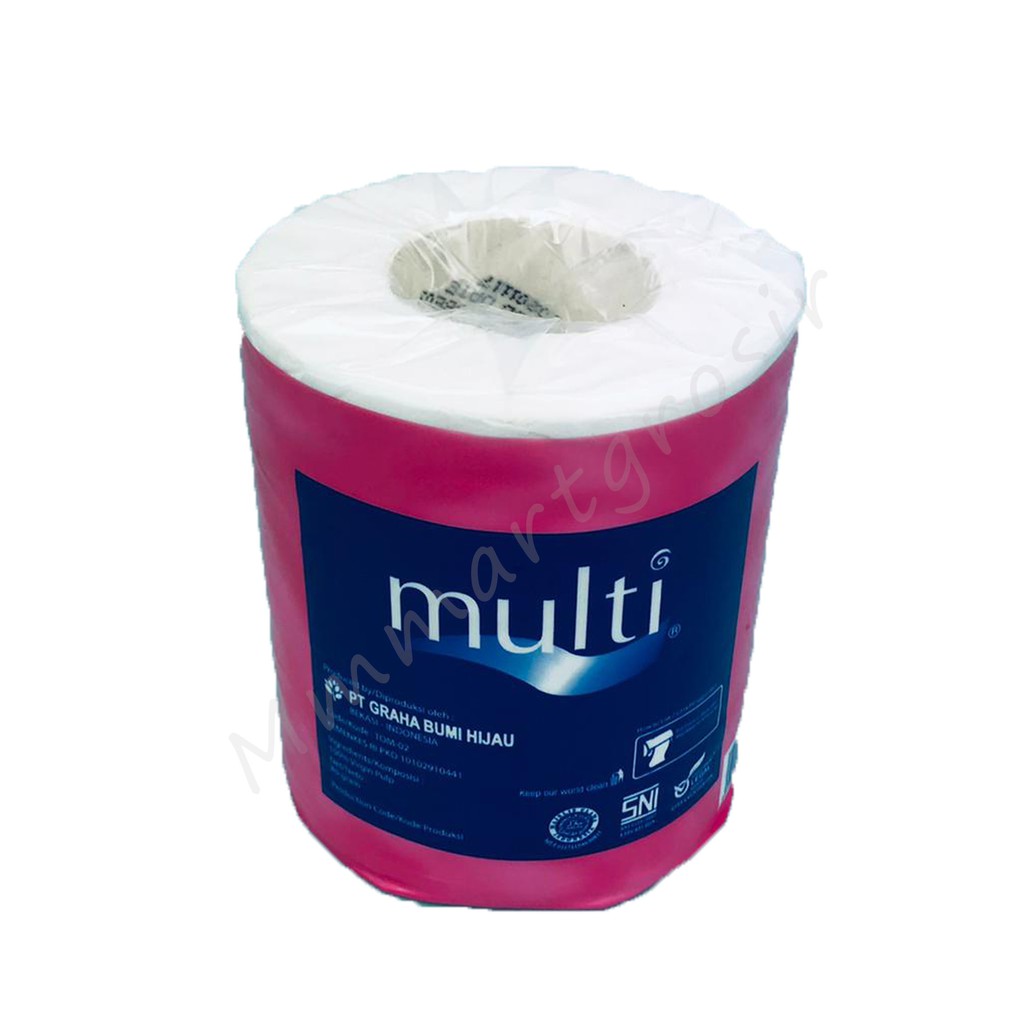 Multi Toilet Tissue / Tissu Toilet / 1 rolls