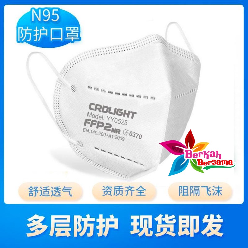 BM107 MASKER KESEHATAN MEDIS BEDAH N95 KN95 5PLY PROTECTIVE MASK ORIGINAL ISI 10 PCS BB5533