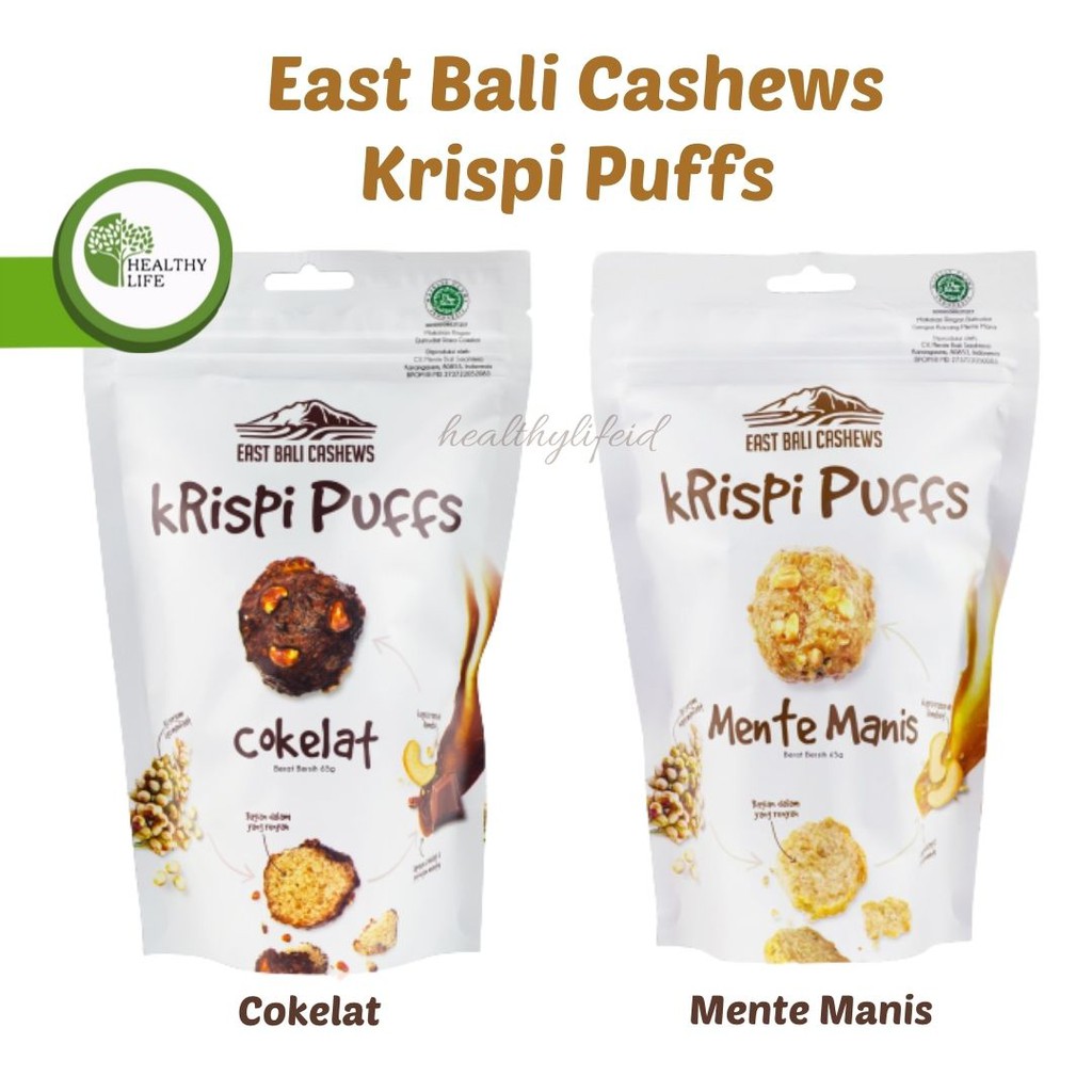 East Bali Cashews - Yava - Krispi Puffs / Granola Puffs