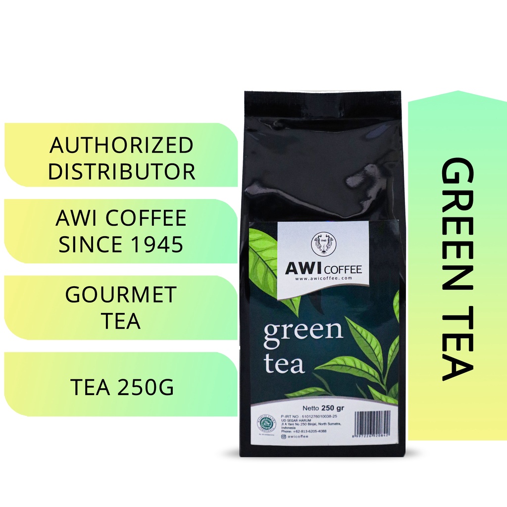 

AWI GREEN TEA 250g Super Pekoe | Teh Hijau