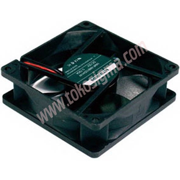 Cooling Fan Casing CPU Komputer 8cm DC 12v Socket Molex Kipas pendingin hitam