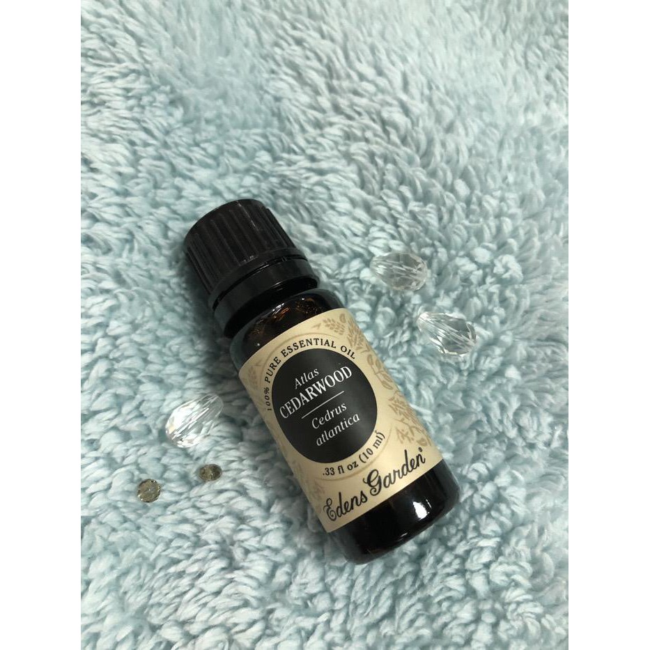 Cedarwood- Atlas Essential Oil. 10 ml. Edens Garden. Made in USA