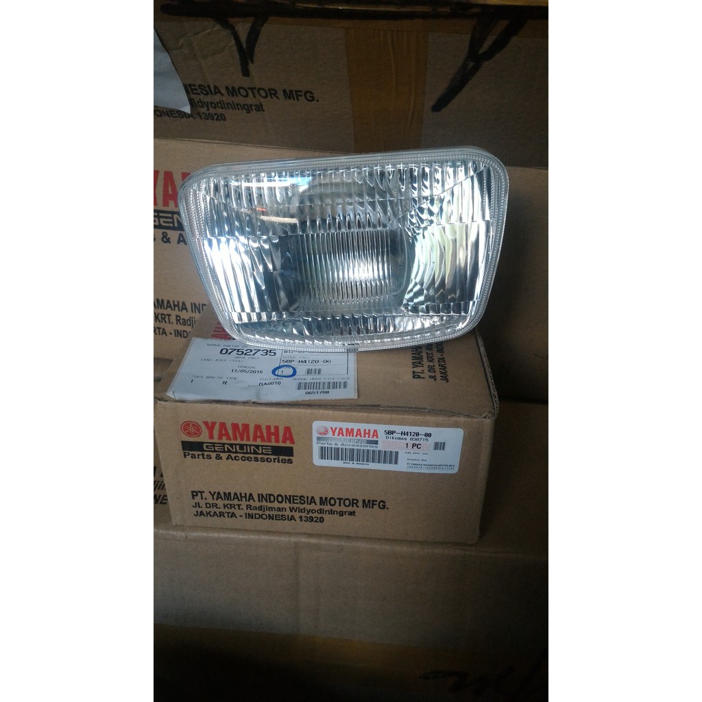 Reflektor Mika Kaca Lampu Depan Oval Yamaha RX King 5BP-H4120-00