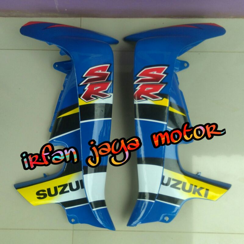 Sayap body depan Smash 110 SR lama biru