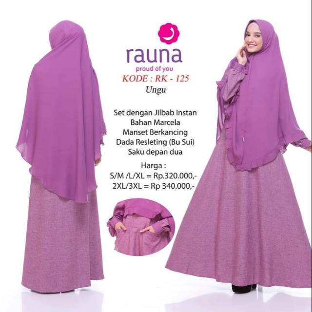 Ganis Rauna Set Hijab RK 125