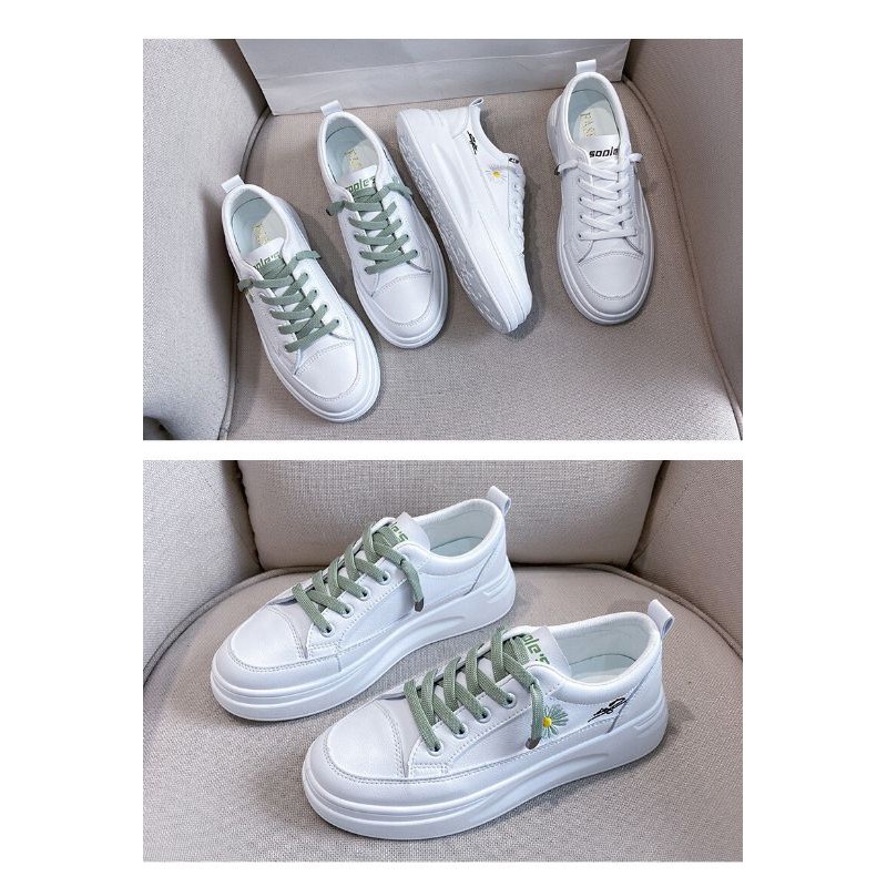 ( AMOUR ) Sepatu Wanita Sneakers Basic Fashion Import Putih  Z12