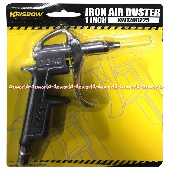 Krisbow Iron Air Duster Alat Pistol Kepala semprot Dengan Tekanan Termurah