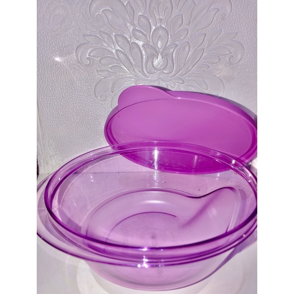 Tupperware 3s bowl set 1,1L - Mangkuk saji aca - Crystal Serving Bowl - Penyajian - Penyimpanan Maka
