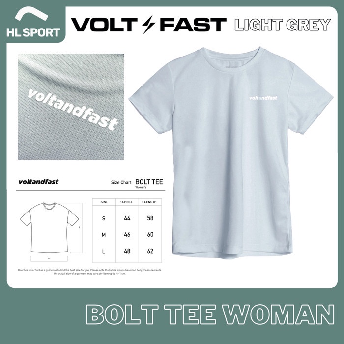 Volt and Fast VNF FastDry BOLT Tee Woman Running Sport Jersey