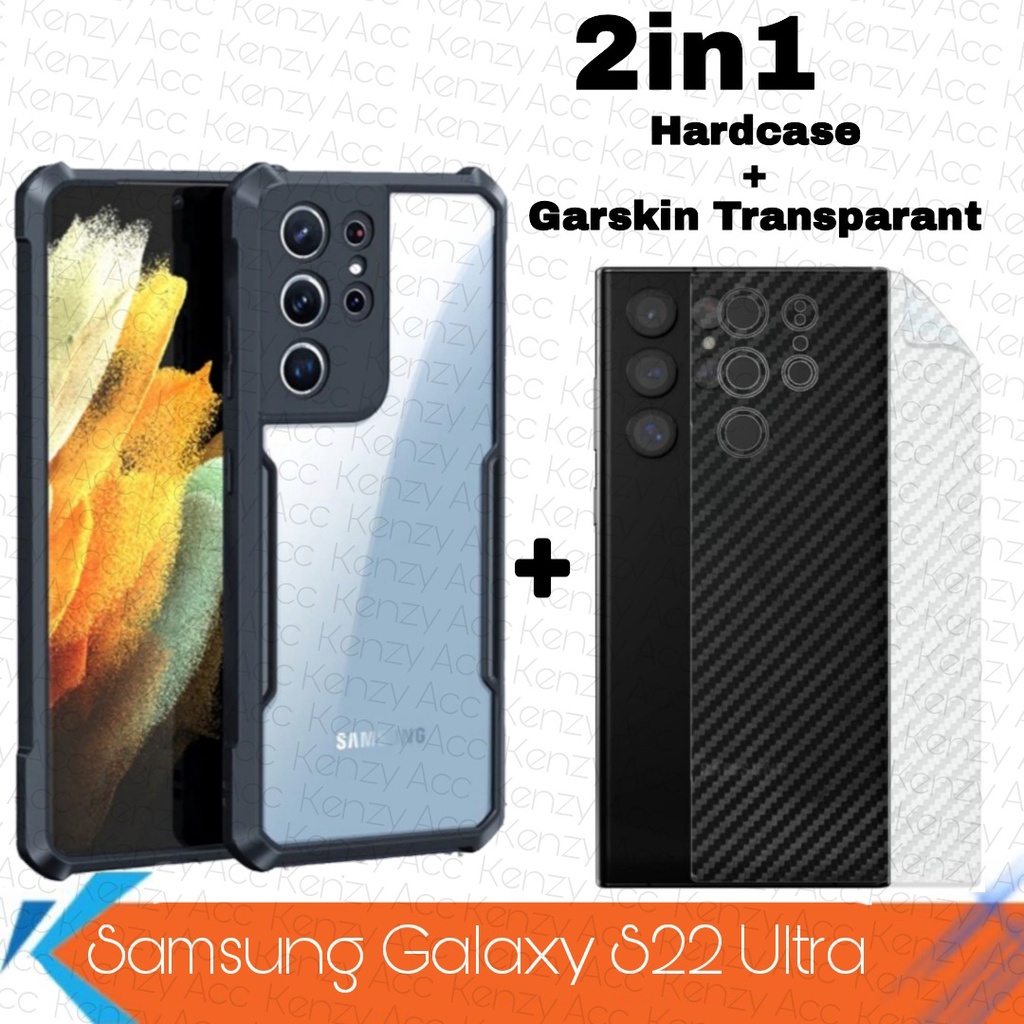 Samsung Galaxy S22 Ultra Hardcase Shockproof Transparant Samsung Note 8 Casing Samsung Galaxy S22 Ul