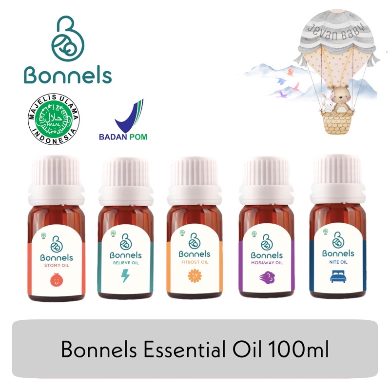 Bonnels Essensial Oil 10ml Minyak Esensial ORIGINAL