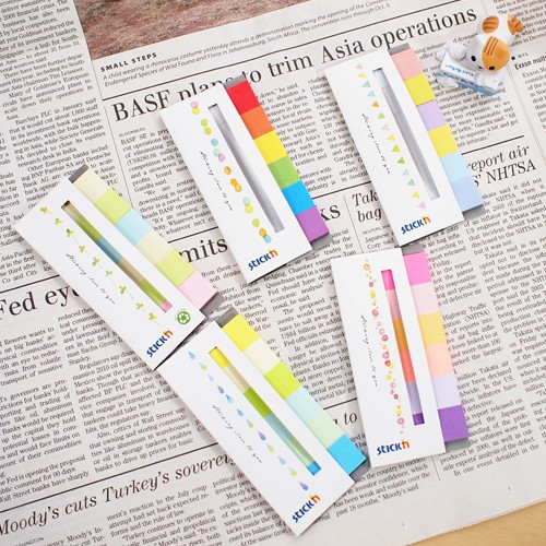 

Stick'n Paper Index 21597 Recycled (50x20mm) STICKY NOTE