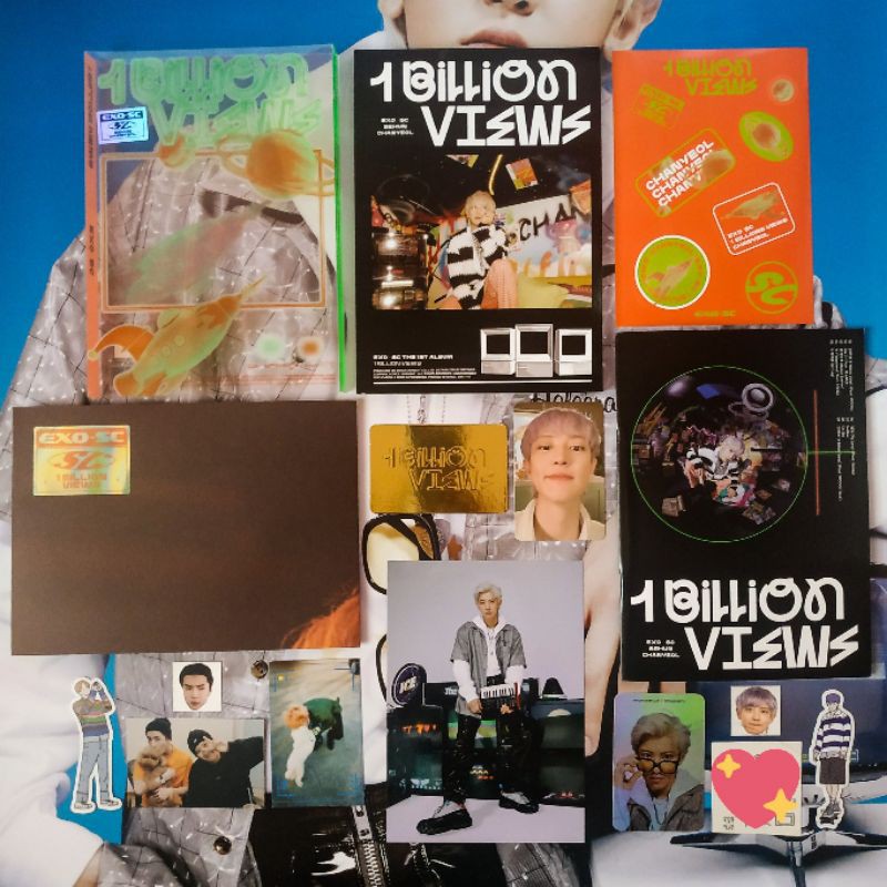 (UNSEALED) Album + PC EXO-SC Vol.1 '1 Billion Views' Park View Ver.