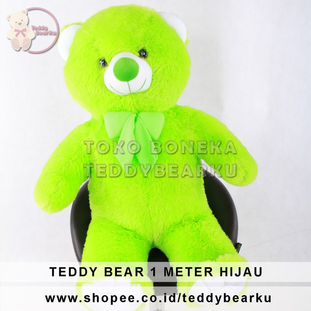 BONEKA TEDDY BEAR JUMBO UKURAN 1 METER KHAS BANDUNG