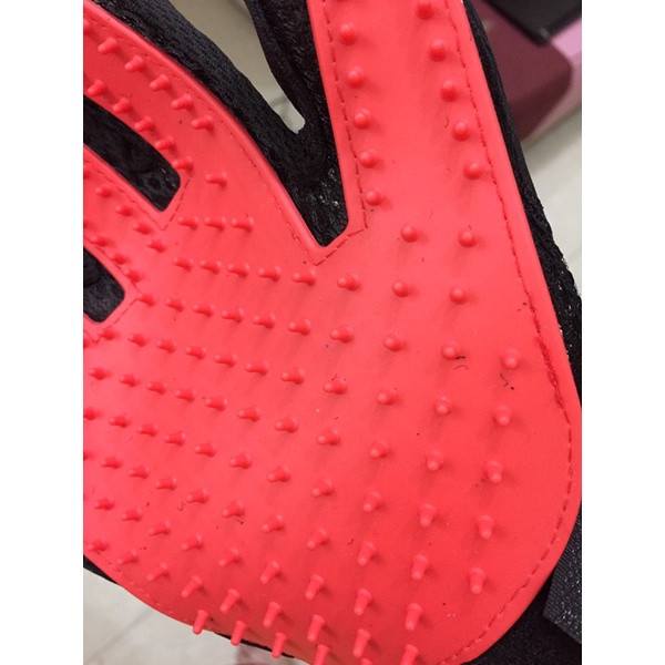 Pet Glove Sarung Tangan Bulu Anjing Kucing Sisir Bulu Hewan Pet Grooming Pet Brush