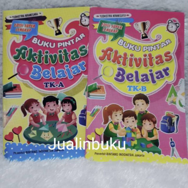 Buku Anak Pintar Aktivitas Belajar Tk A dan Tk B Best Seller Terlengkap