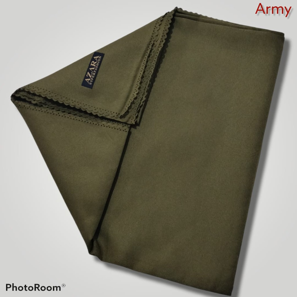 PROMO!!! Hijab Segi Empat Voal Oscara Lasercut/Krudung Voal Azara Termurah-Army
