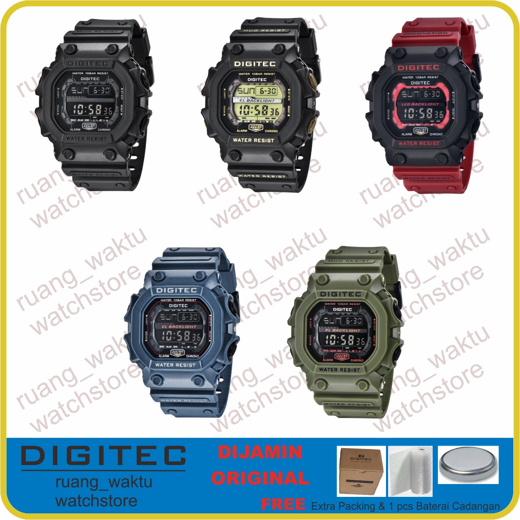 DIGITEC DG 5012 / DG-5012 / DG5012 Watch Jam Tangan ORIGINAL