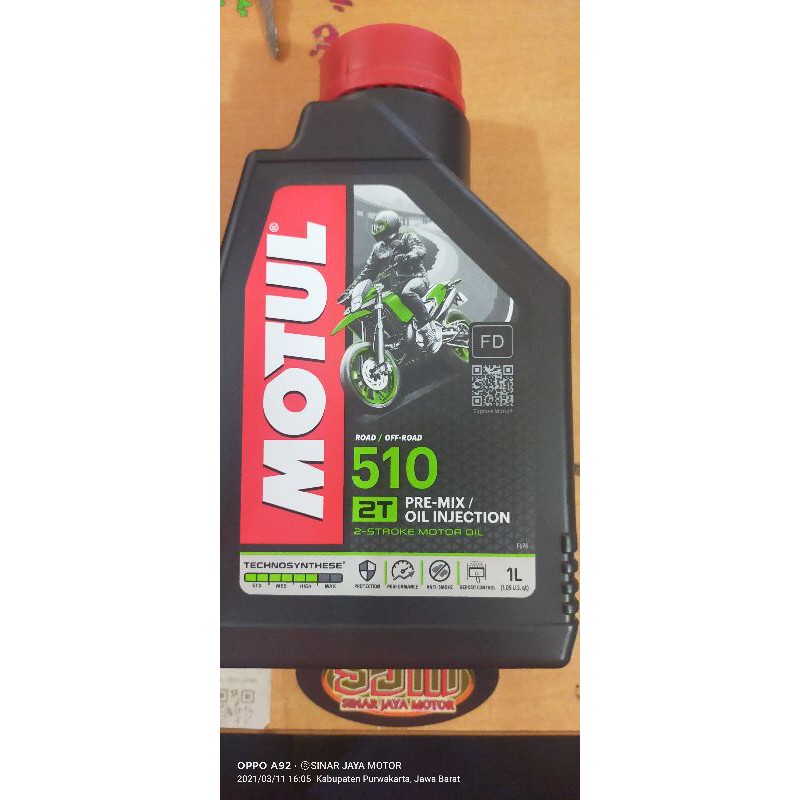 oli samping motul 2tak P5100.