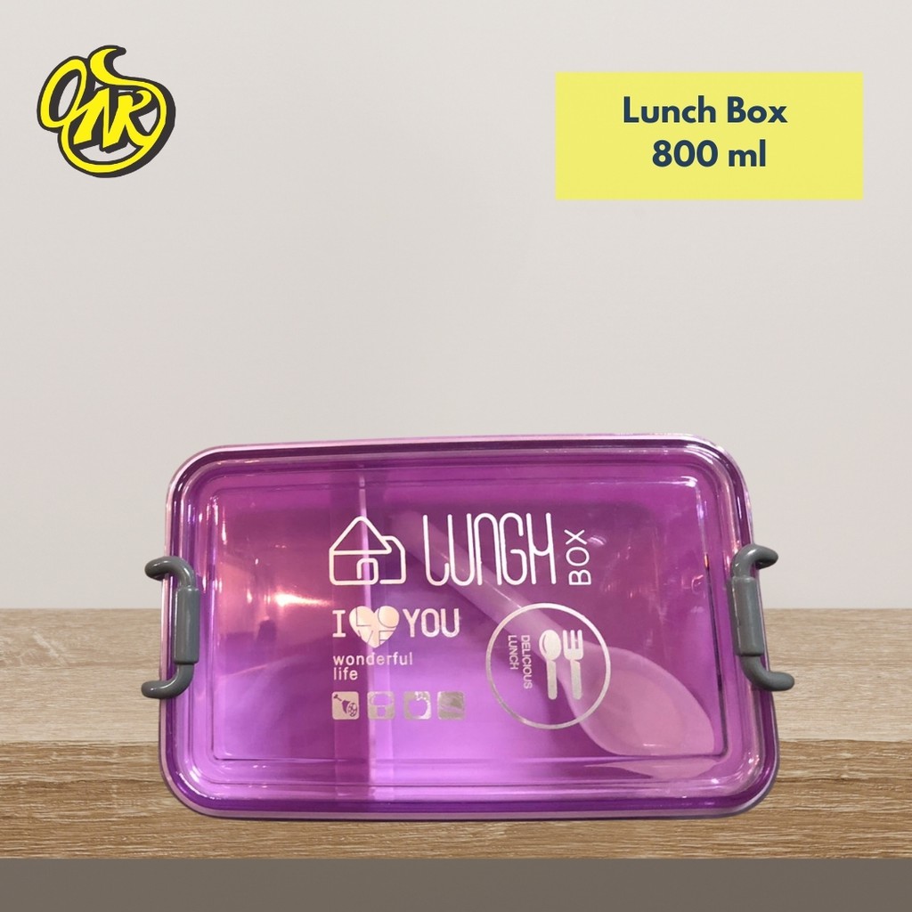 LUNCH BOX 800 ML / KOTAK MAKAN 800 ML