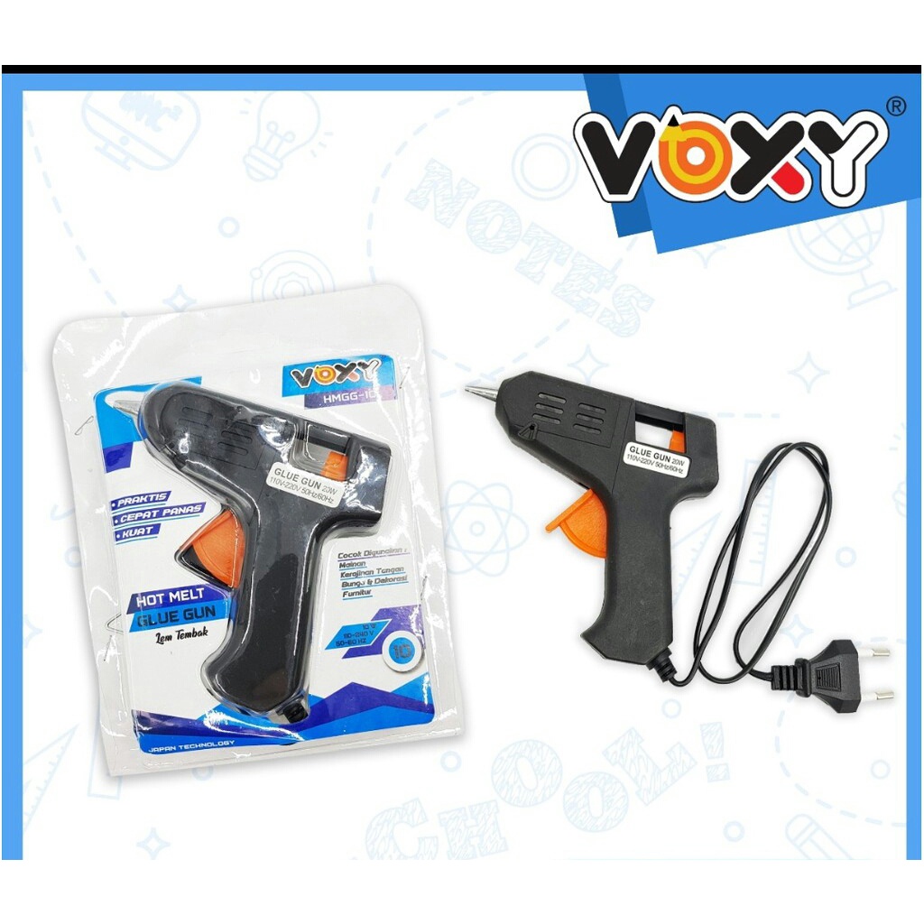 

ALAT LEM TEMBAK GLUE GUN VOXY 20 WATT/PISTOL LEM TEMBAK