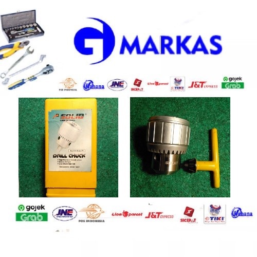 Kepala Bor / Drill Chuck / Kepala Bor duduk 16mm Superior Solid - 16mm B16