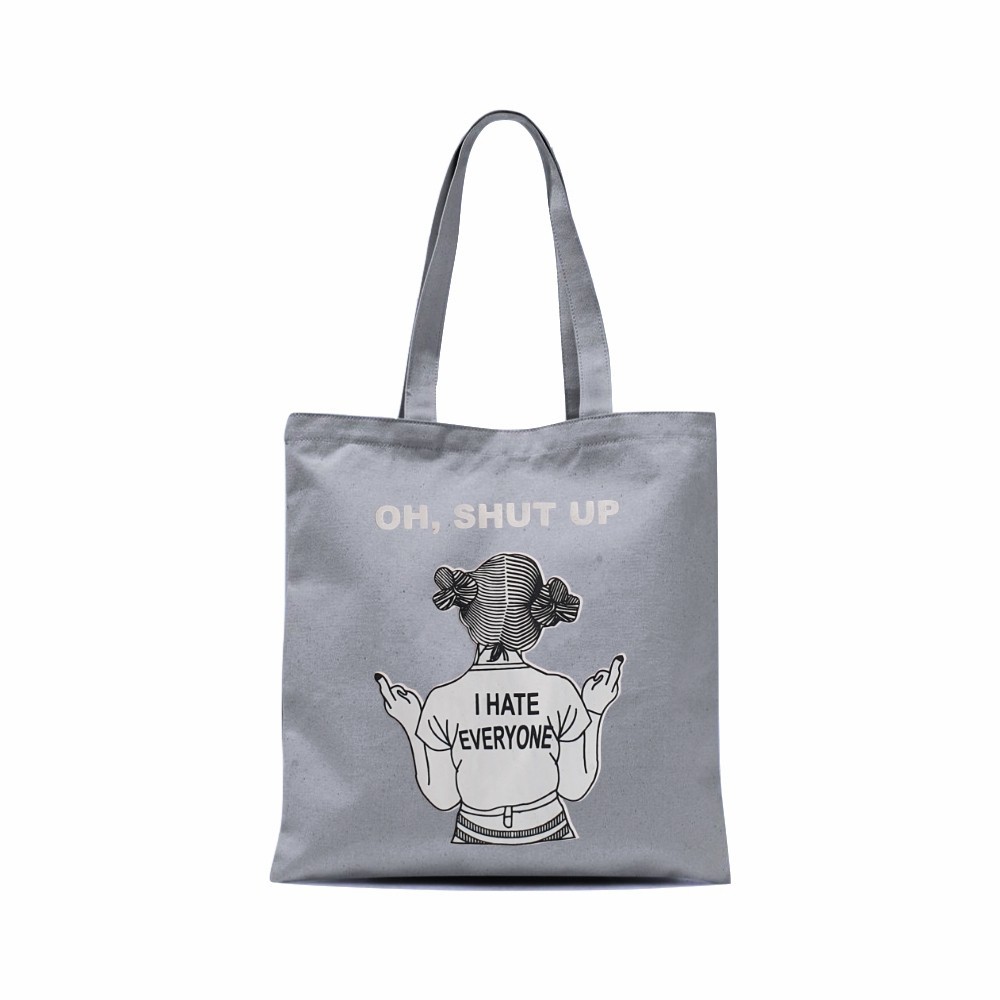Tas Totebag Wanita / Tas Fashion Wanita / Tas Serbaguna &quot;Oh, Shut UP&quot;